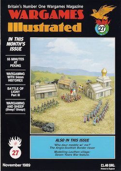 Wargames Illustrated | Wi027, November 1989